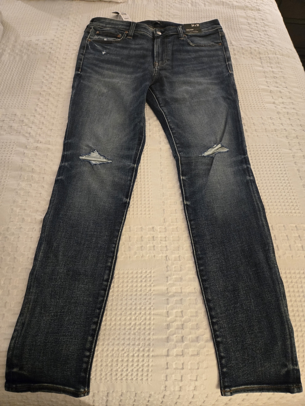 Express Men’s Skinny Jeans - Dark Blue Wash